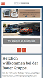 Mobile Screenshot of bauergruppe.de